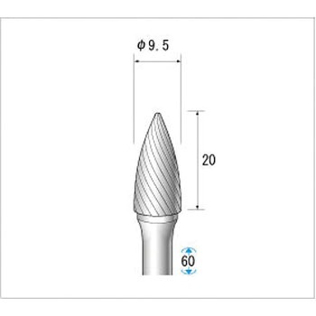 逆回転用超硬カッター NSK(ナカニシ)