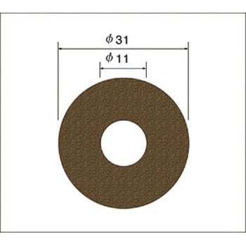 サンドペーパーディスク 100枚入 NSK(ナカニシ)