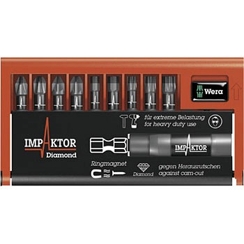 インパクター ビットチェック Wera ビットセット 通販モノタロウ 344956