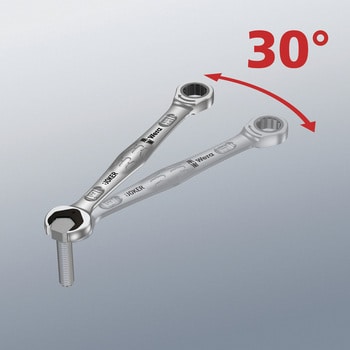 コンビネーションラチェットレンチ(インチサイズ) Wera