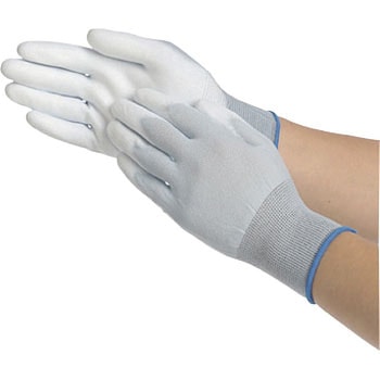 簡易包装パームフィット手袋ブルー ショーワグローブ スムス手袋 (ナイロン) 【通販モノタロウ】