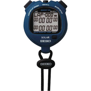 Stopwatch Solar Standard SEIKO Stopwatches - Minimum Timing: 1/100  (second), Maximum Timing: 100 hours, Waterproof: 5 ATM water resistant,  Mass (g): 61 | MonotaRO Vietnam