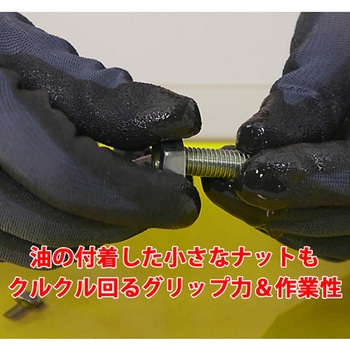 ニトリル背抜き手袋 アクティブグリップ トワロン(TOWA/東和コーポレーション)