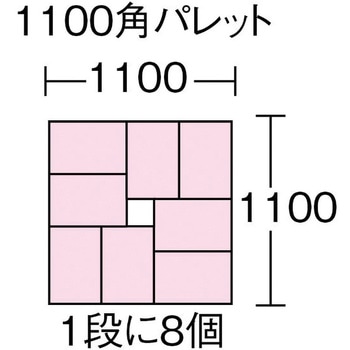 F型エコキャップ再生コンテナ TRUSCO