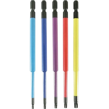 ヘクスローブカラービット5本組 ANEX