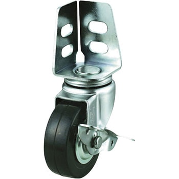 アングル式ゴムキャスター TRUSCO