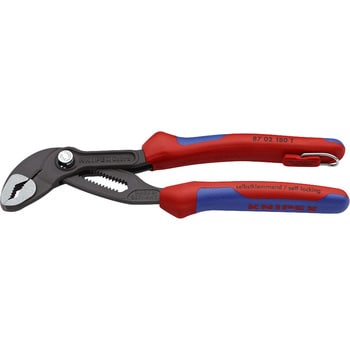 KNIPEX（クニペックス）8605-180TBK プライヤーレンチ 落下防止 （BK