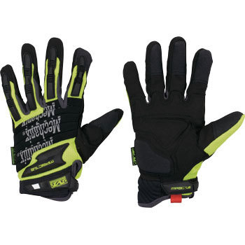 hi vis mechanix gloves