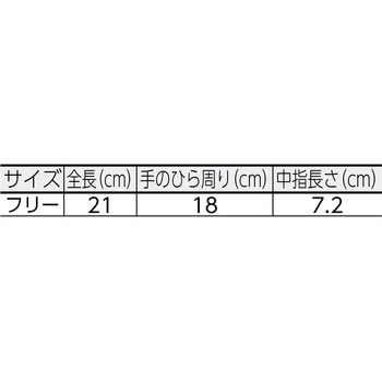 女性用すべり止め手袋 TRUSCO