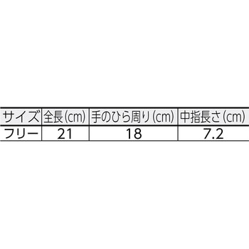 女性用すべり止め手袋 TRUSCO