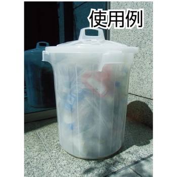 半透明PPペール丸型用フタ TRUSCO