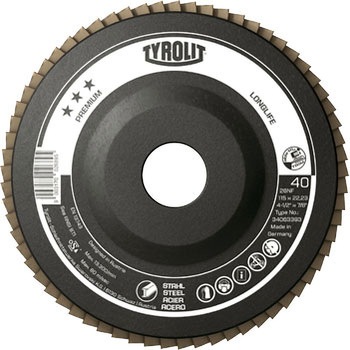 フラップディスク ロングライフ TYROLIT