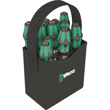 2GO ドライバーセット 持ち手付バッグ入り Wera