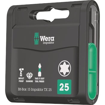 867/1 インパクター ダイヤモンドビットボックスセット - Wera