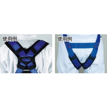 フルハーネス墜落制止用器具用 腿パッド ツヨロン(藤井電工)