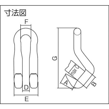 DL型 フック 三木ネツレン ハッカー 【通販モノタロウ】