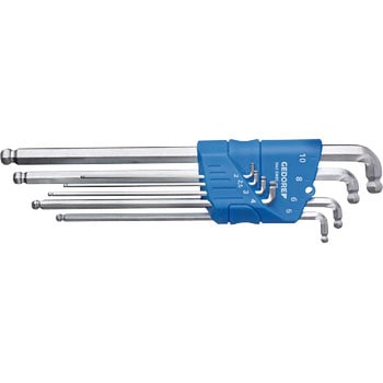 ボールポイント六角棒レンチ 8本セット H42DKEL GEDORE