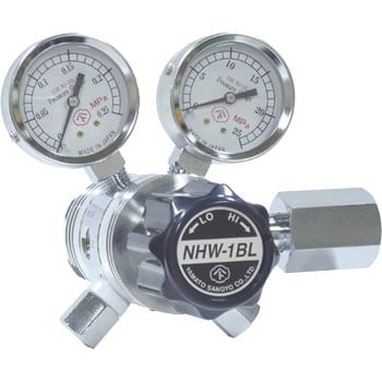 NHW-1BL-R-1101-2203 分析機用フィン付二段圧力調整器 NHW-1BL 1台