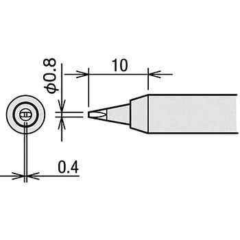 RX-802ASPH用交換こて先 goot(太洋電機産業) はんだごて替コテ先