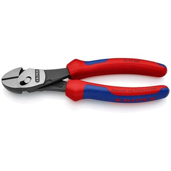 7372-180 ツインフォースニッパー 1丁 クニペックス(KNIPEX) 【通販