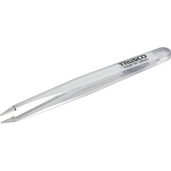 透明プラスチック製ピンセット TRUSCO