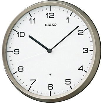 SEIKO セイコー 電波時計 掛け時計 KX363S ヘアライン 動作確認済み SEIKO セイコー 電波時計 掛け時計 KX363S ヘアライン 動作確認