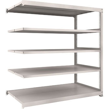 中量ボルトレス棚M3型 高さ1800mm 連結型 TRUSCO