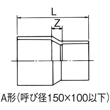 透明TS継手 異径ソケット クボタケミックス(クボタシーアイ)