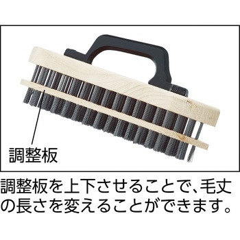 アジャスタブルハンドブラシ LESSMANN