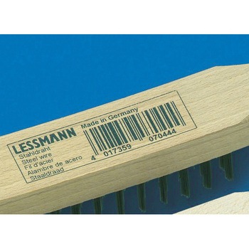 剣先3行 木柄ハンドブラシ LESSMANN