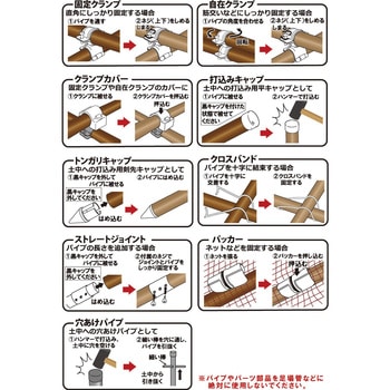 ガーデンアグリパイプ Φ33mm 0．5m DAIM