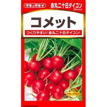 タネ ラディッシュ コメット タキイ種苗 野菜の種 通年 通販モノタロウ Ada594