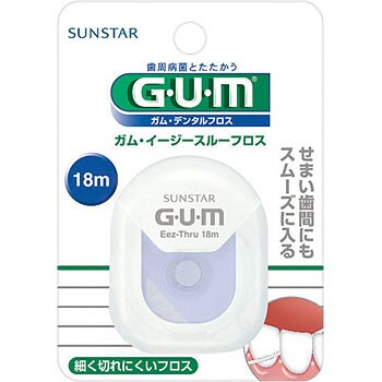 2個セット ガム GUM イージースルーフロッサーと同等品 PHB 柔らかけれ F字