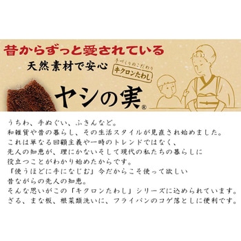 ヤシの実たわし キクロン