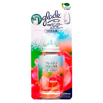 グレード消臭センサー スプレー ジョンソン 使用場所 室内 トイレ 玄関 フレッシュフローラル 1個 18ml 通販モノタロウ 9626