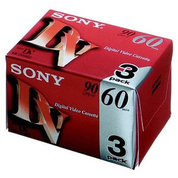 3DVM60R3 ミニDVカセットテープ 1パック(3巻) SONY 【通販サイトMonotaRO】