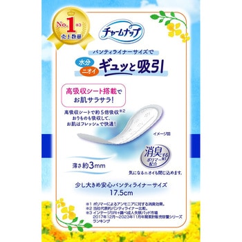 チャームナップ吸水さらフィ パンティライナー レギュラーパック ユニ・チャーム