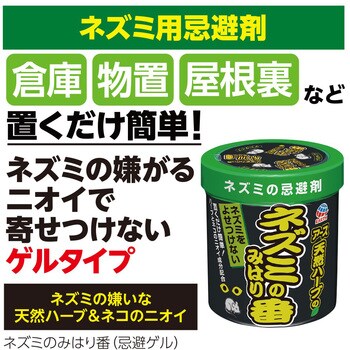 ネズミのみはり番 アース製薬 忌避剤 通販モノタロウ