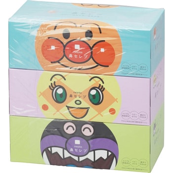ネピアアンパンマン鼻セレブティシュ 王子ネピア ボックス