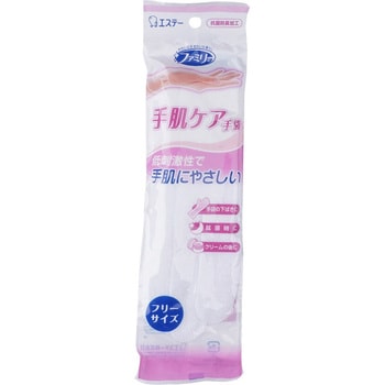 ファミリー手肌ケア手袋 Fホワイト