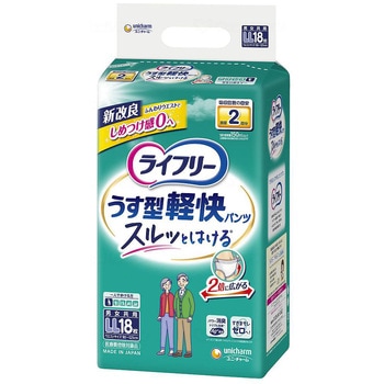 ライフリーうす型軽快パンツ ユニ・チャーム