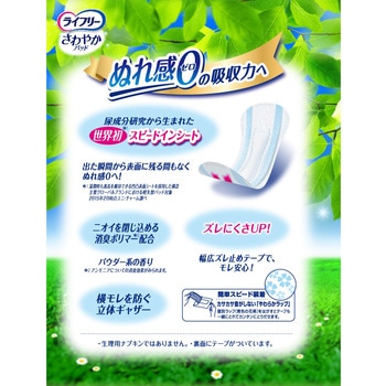 ライフリー さわやかパッド レギュラーパック ユニ・チャーム