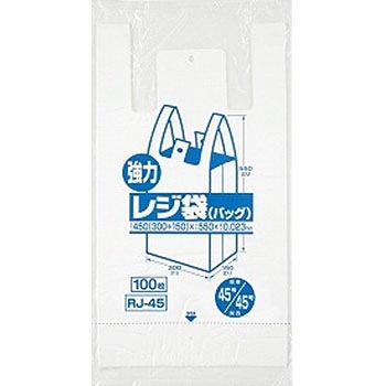 レジ袋45号白(西日本45号) ジャパックス