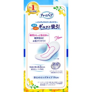 チャームナップ吸水さらフィ パンティライナー レギュラーパック ユニ・チャーム