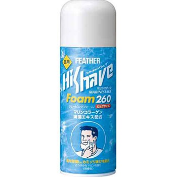 薬用ハイシェーブマリンステージフォーム フェザー安全剃刀