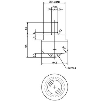 プレインベア プレインベアユニット 補強タイプ スチール製 ＰＶＵＨ