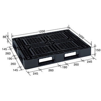 リスパレット JL-D4・1210G - 岐阜プラスチック工業(RISU/リス)