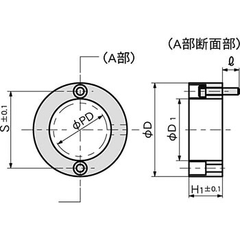 エンドブロック(フラットタイプ、ボールリテーナタイプ対応) タカノ