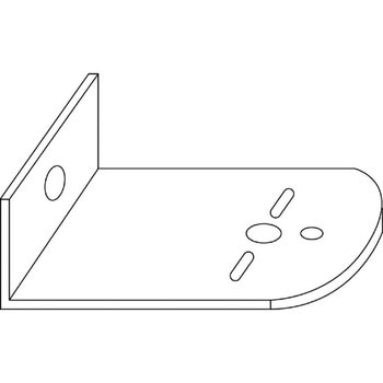 バスマーカーランプ取付ステー L型 JET INOUE(ジェットイノウエ)