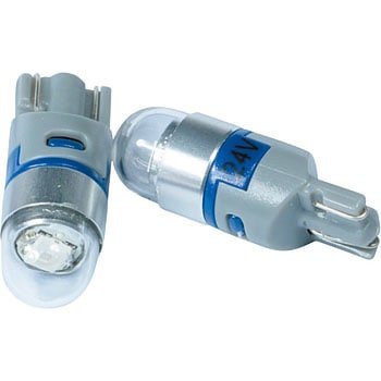 電球型LEDバルブ ウェッジ球 T10タイプ  2個入り 12/24V共用 JET INOUE(ジェットイノウエ)